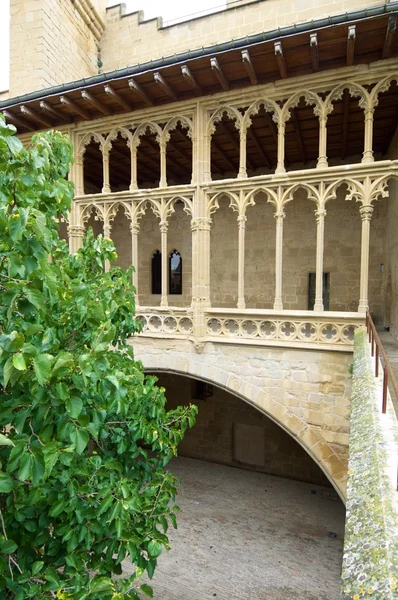 Schloss Olite in Spanien — Stockfoto