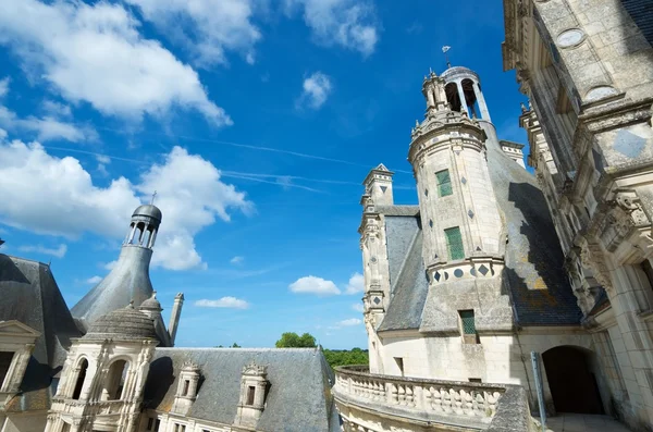 Chambord kastély Franciaországban — Stock Fotó