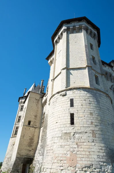 Zámku Saumur ve Francii — Stock fotografie