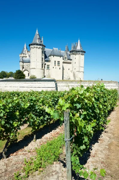 Saumur castle in frankreich — Stockfoto