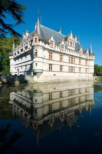 AZAY le Rideau Castle Fransa — Stok fotoğraf