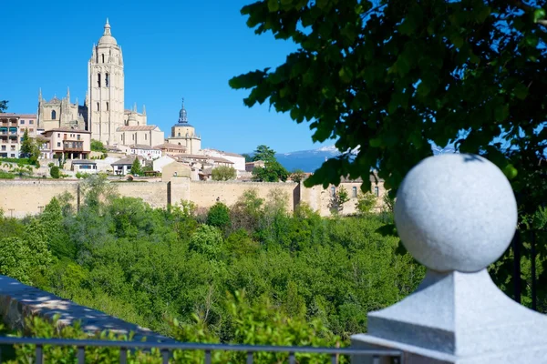 Segovia city scape — Stock Photo, Image