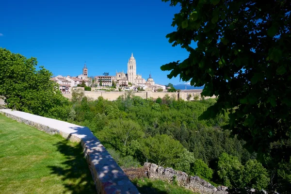 Segovia city scape — Stock Photo, Image