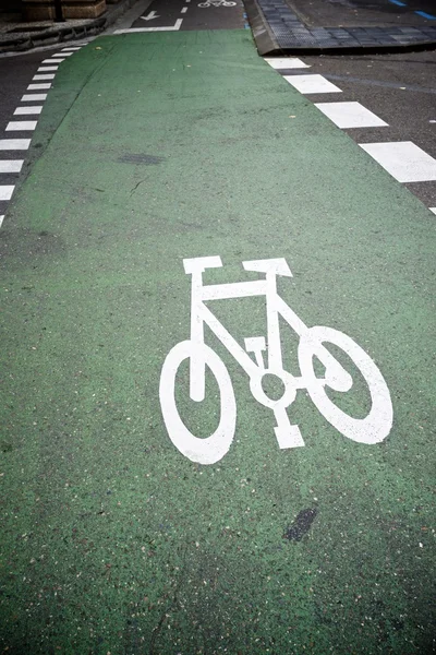 Kerékpárút közelről — Stock Fotó
