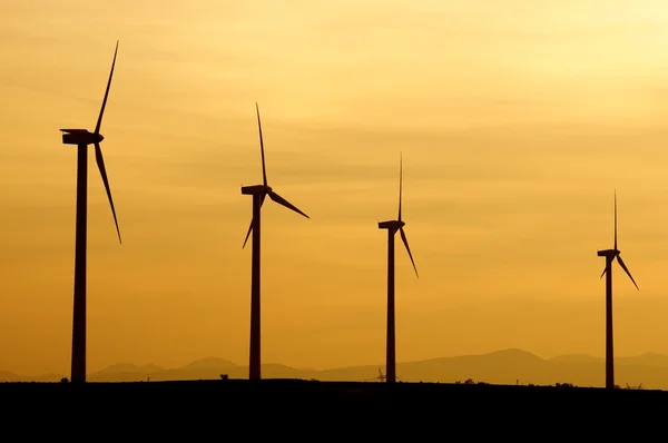 Conceito de energia eólica — Fotografia de Stock