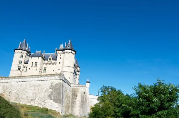 Saumur kastély megtekintése — Stock Fotó