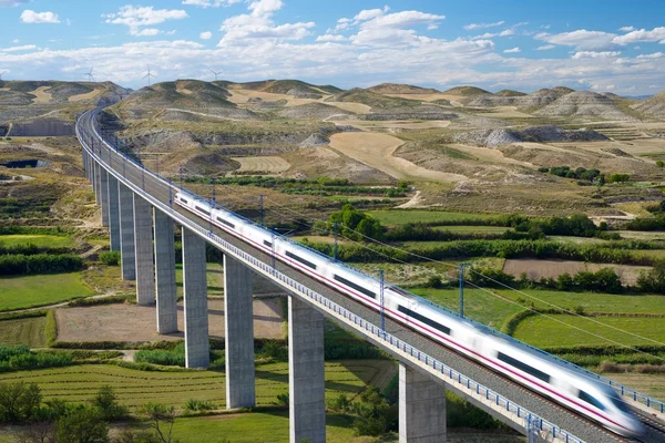 スペインで速度鉄道 — ストック写真