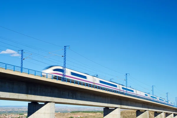 Tren de velocidad en España — Foto de Stock