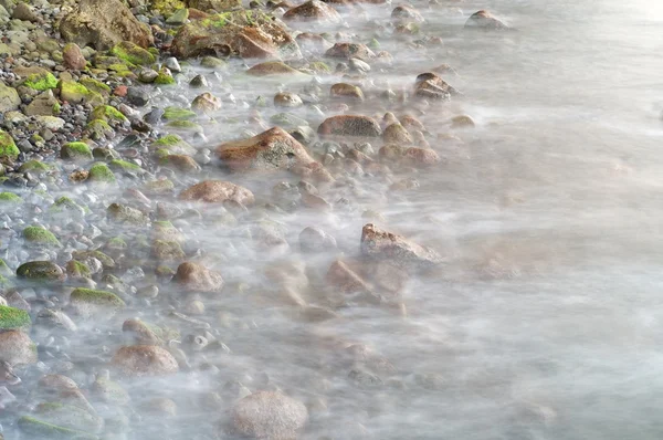 Spiaggia di ghiaia di Madeira — Foto Stock