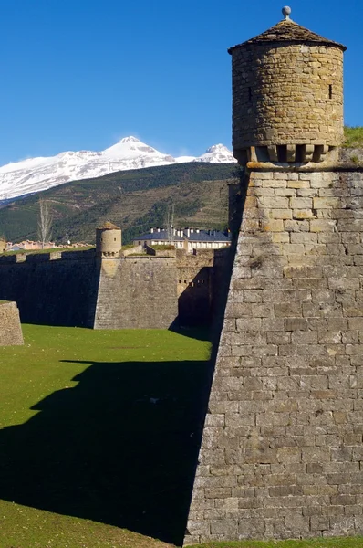 Ciudadela Burg Blick — Stockfoto