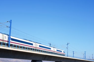 Hız treni görünümü