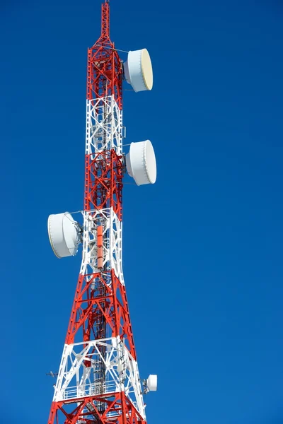 Τηλεπικοινωνιών Πύργος θέα — Φωτογραφία Αρχείου