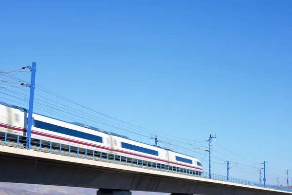 Velocidad Vista tren —  Fotos de Stock