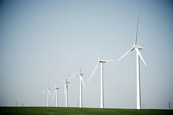 Erzeugung erneuerbarer Energien — Stockfoto