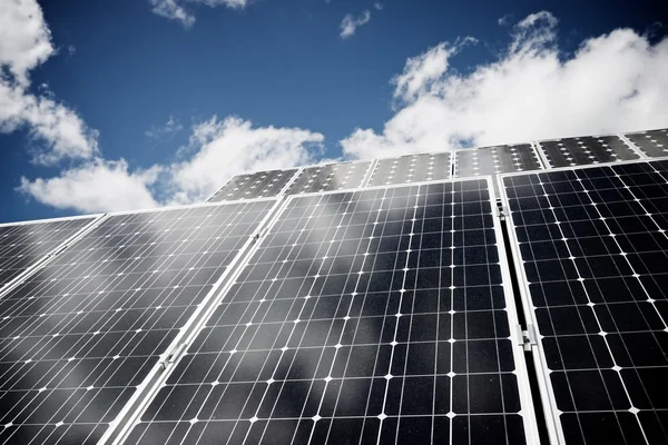 Erzeugung erneuerbarer Energien — Stockfoto