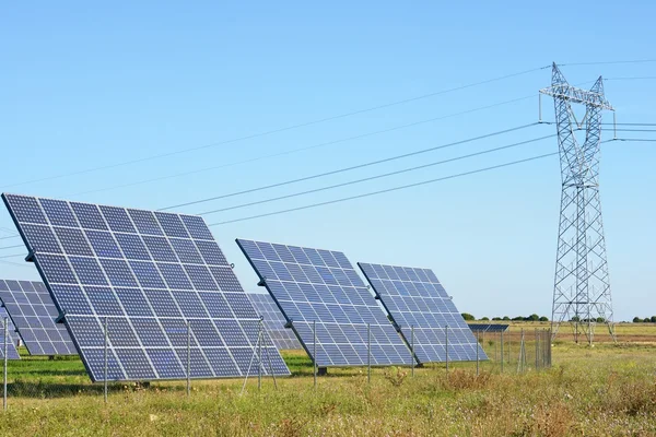 Erzeugung erneuerbarer Energien — Stockfoto