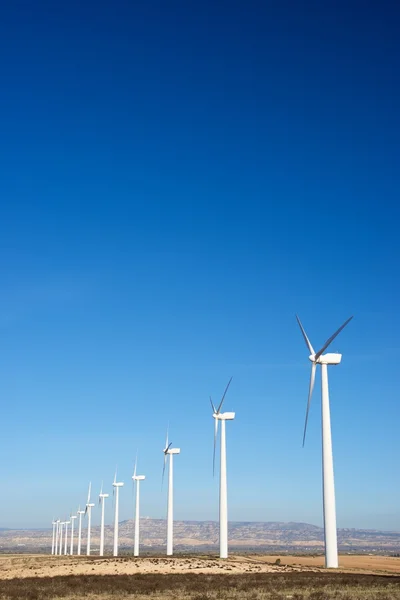 Concept d'énergie éolienne — Photo