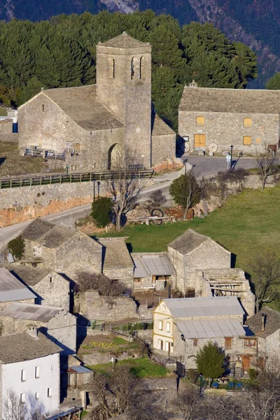 Vista da aldeia de Tella — Fotografia de Stock