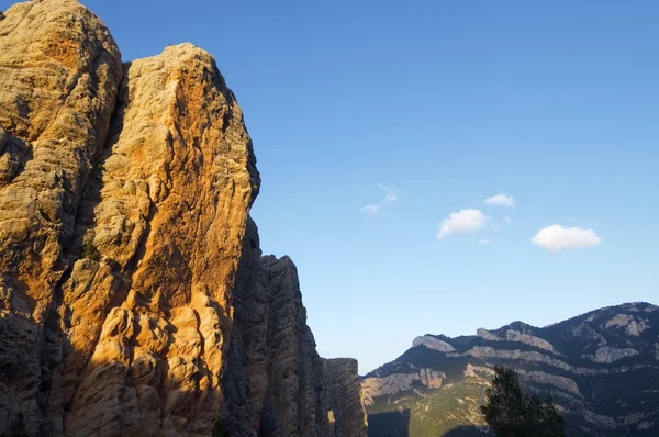 Rock wall in Spain — Stock Photo, Image