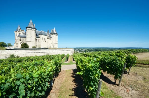Schloss von Saumur im Loire — Stockfoto