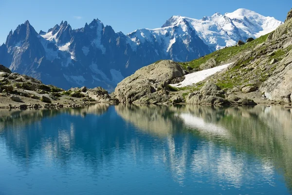 Alpes en Chamonix — Foto de Stock