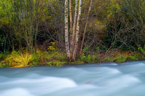 Milky river in Spain — Stock Photo, Image