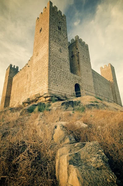 Sadaba kasteel in Spanje — Stockfoto