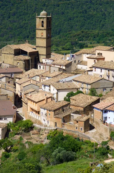 Villaggio di Aguero in Spagna — Foto Stock