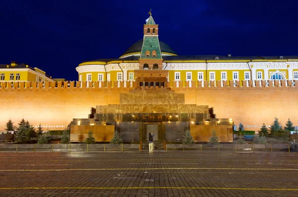 Vista del mausoleo de Lenin —  Fotos de Stock