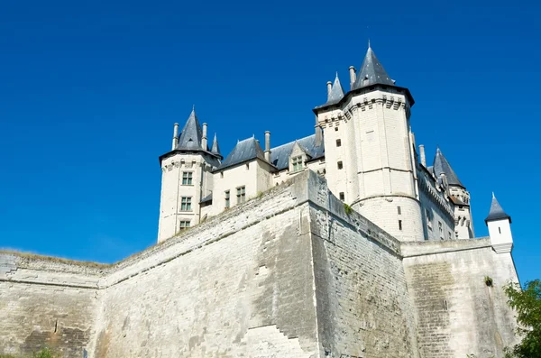 Zámku Saumur ve Francii — Stock fotografie