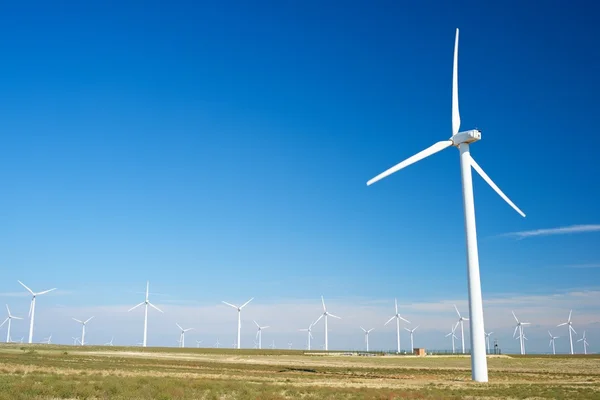 Wind energy concept Stock Image