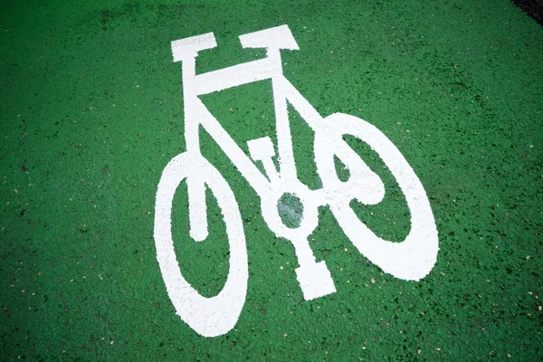 Велодорожка крупным планом — стоковое фото