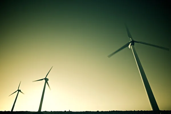 Conceito de energia eólica — Fotografia de Stock