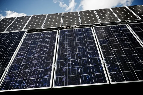 Conceito de energia solar — Fotografia de Stock