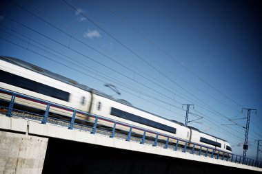 Hız treni görünümü