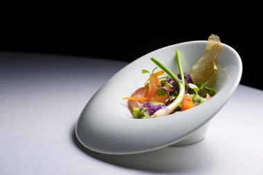 salata yakın çekim