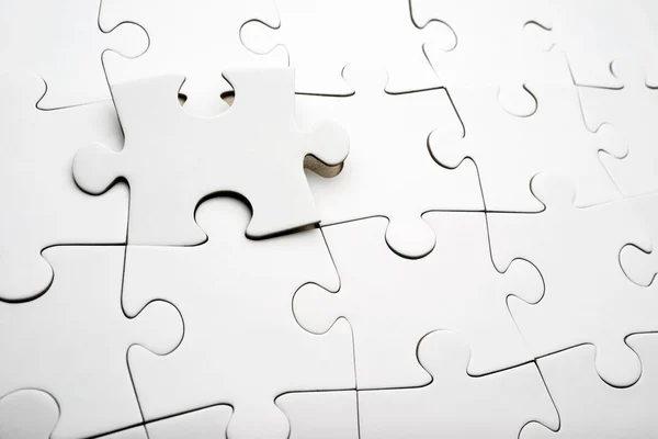 Puzzle aus nächster Nähe — Stockfoto