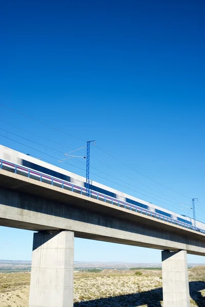 Hastighetsformat tåg — Stockfoto