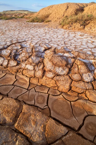 Trockene Landschaft in Spanien — Stockfoto