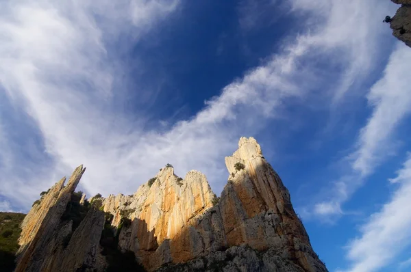 Agulhas rochosas em Espanha — Fotografia de Stock