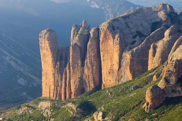 Riglos hills view — Stock Photo, Image