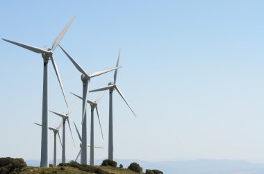 Rüzgar türbinleri görüntülemek