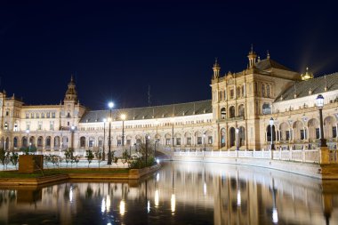 İspanya'nın Seville meydanda