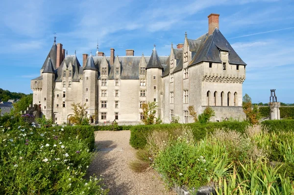 Langeais castle in Loire valley — Stock Photo, Image