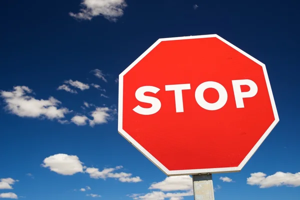 Stop sinyali kapat — Stok fotoğraf