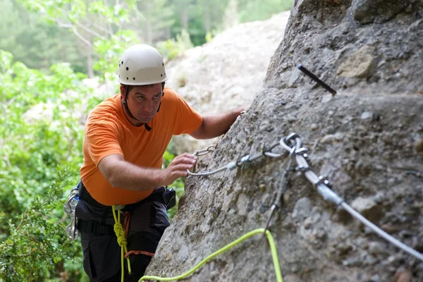 在西班牙 Ferrata — 图库照片