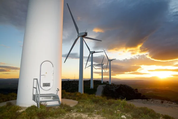 Wind energy view — Stock Photo, Image