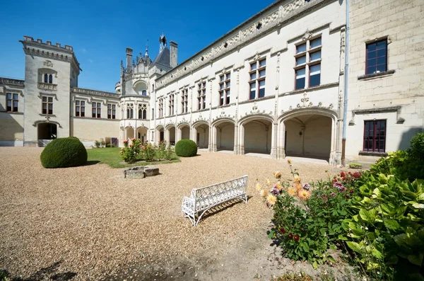 Breze kasteel in Loire — Stockfoto