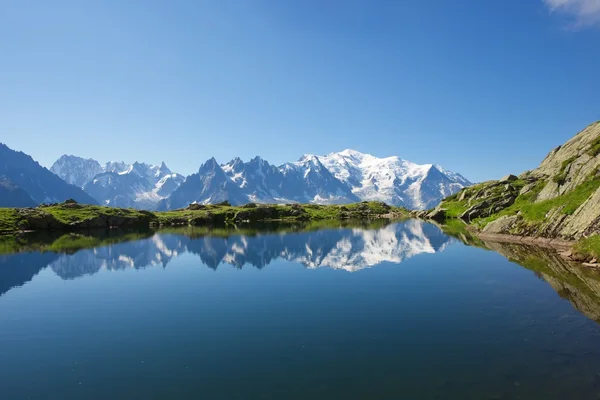 Alperna i Chamonix — Stockfoto