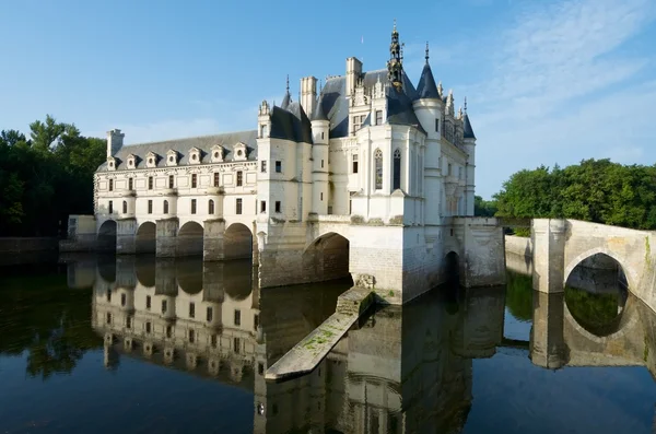 Chenonceau castle in Loire Stock Photo